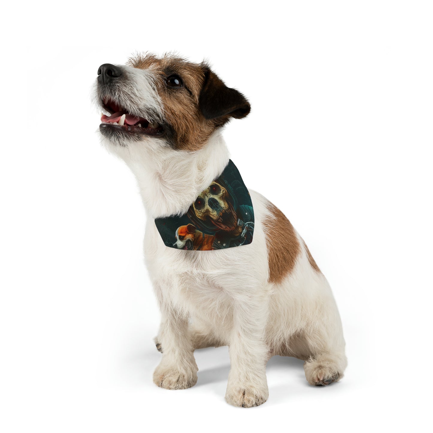 Biker Dawg Dog Pet Bandana Collar