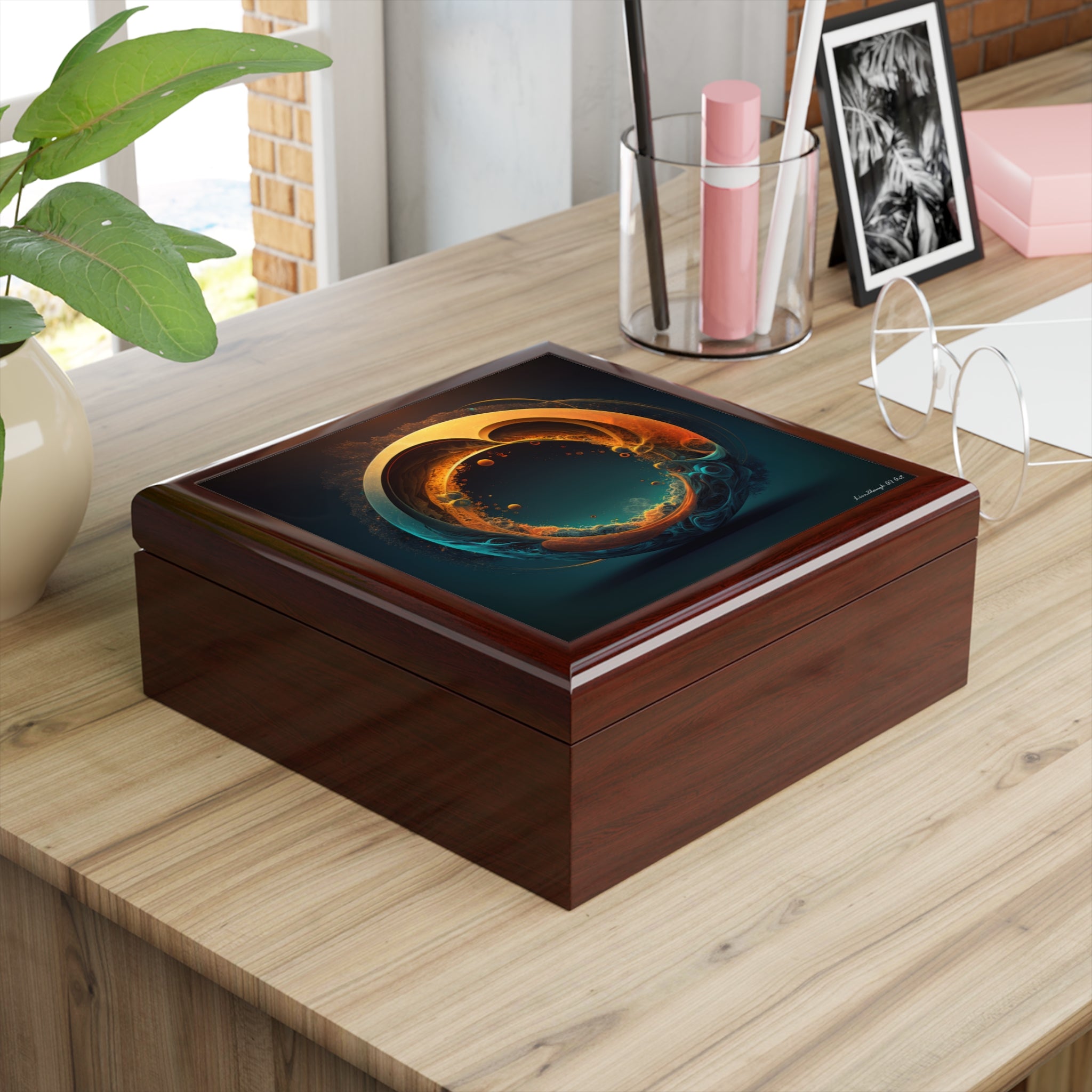 Elemental Embrace, Jewelry- Stash- Collection Box