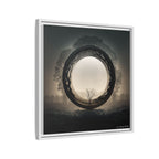 Circle of Stillness, Art Print — Colorful Modern Wall Canvas