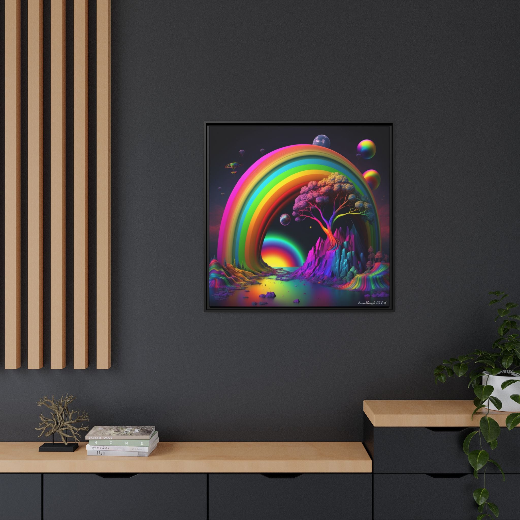 Arc of Infinite Wonder, Matte Canvas, Framed (Multi-color)