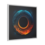 Molten Silence, Art Print — Colorful Modern Wall Canvas