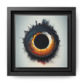 Eclipse of Industry, Art Print — Colorful Modern Wall Canvas
