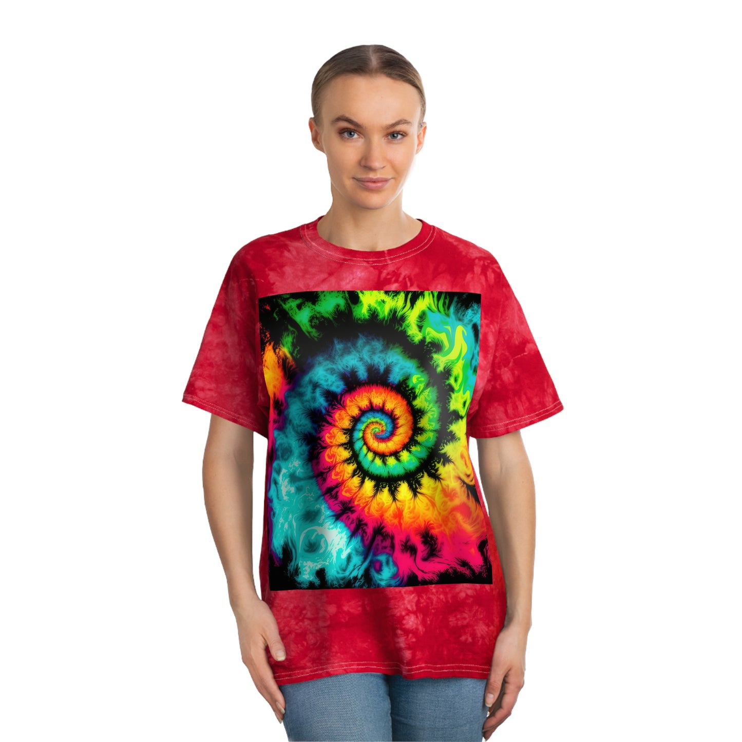 Bold And Beautiful Tie-Dye Style 3 Tie-Dye Tee, Crystal