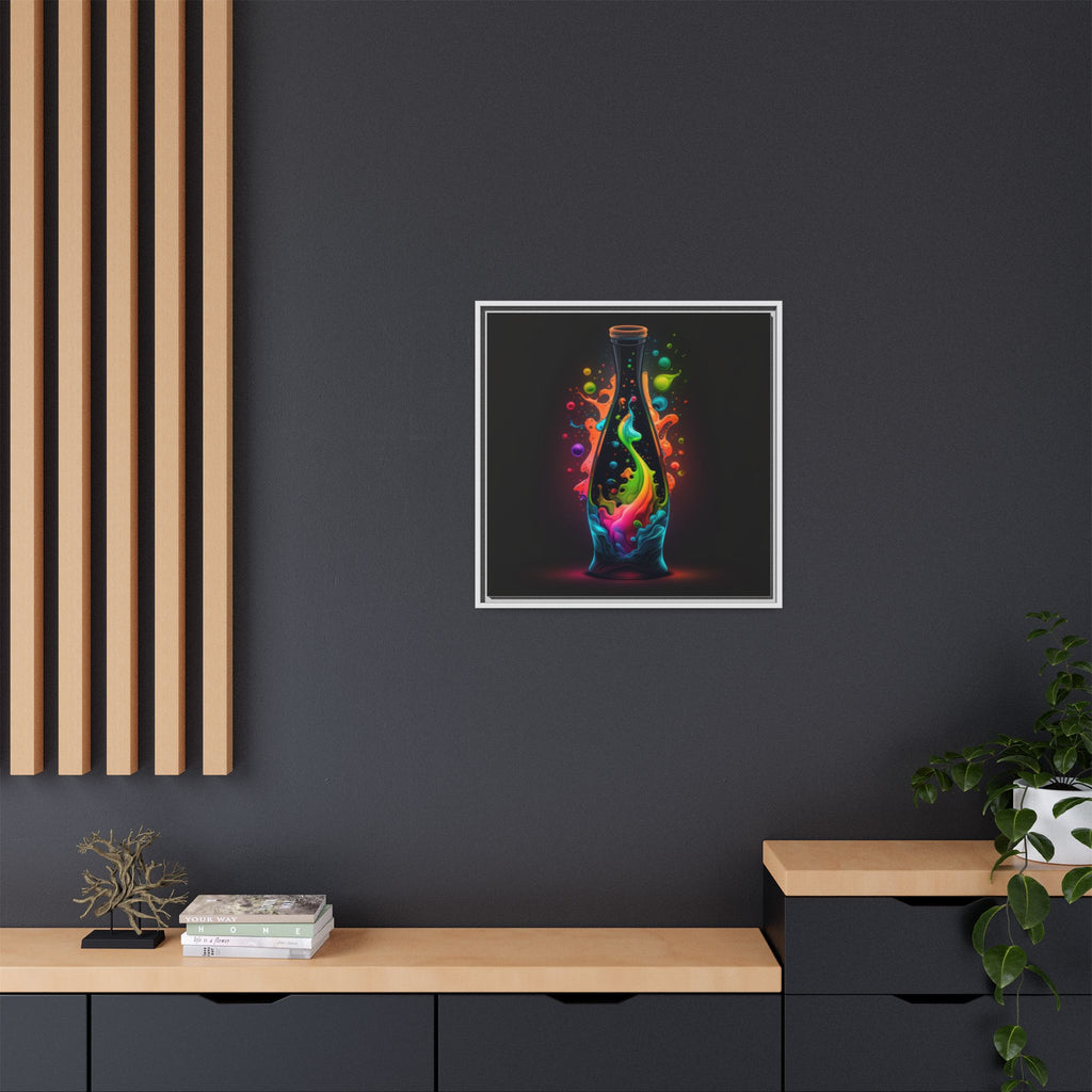 Chromatic Ascent, Art Print — Colorful Modern Wall Canvas