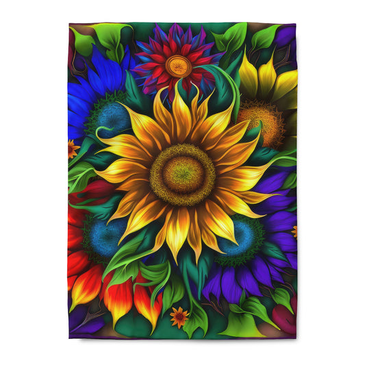 Bold And Beautiful Flowers Style Four Duvet Cover
