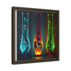 Three States of Flow, Art Print — Colorful Modern Wall Canvas