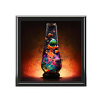 Cosmic Ember Lava Lamp, Jewelry- Stash -Collection Box