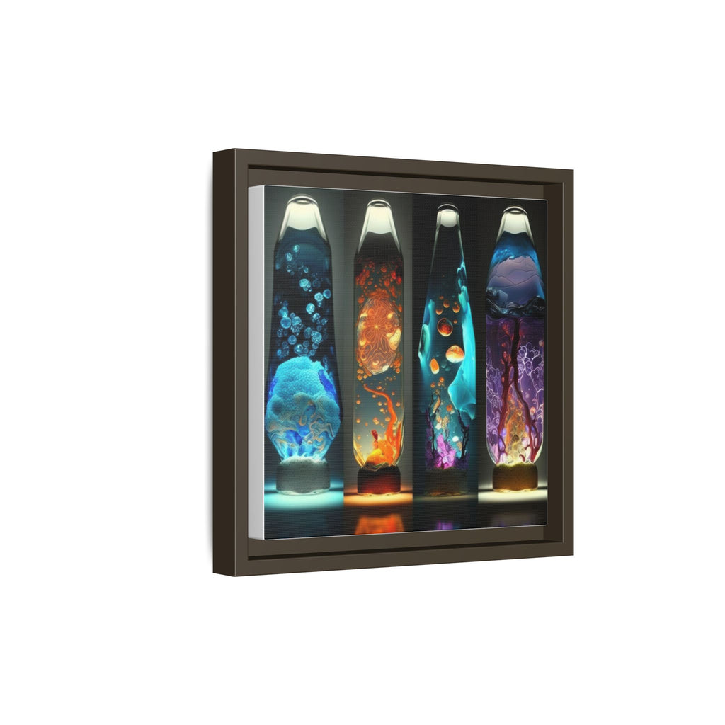 Elemental Currents, Art Print — Colorful Modern Wall Canvas