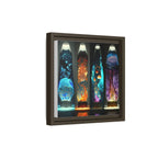 Elemental Currents, Art Print — Colorful Modern Wall Canvas