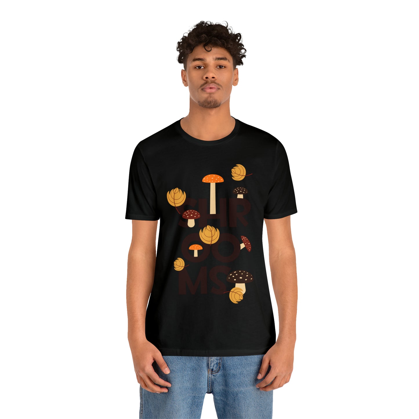 Shrooms, Unisex Jersey Short Sleeve Tee