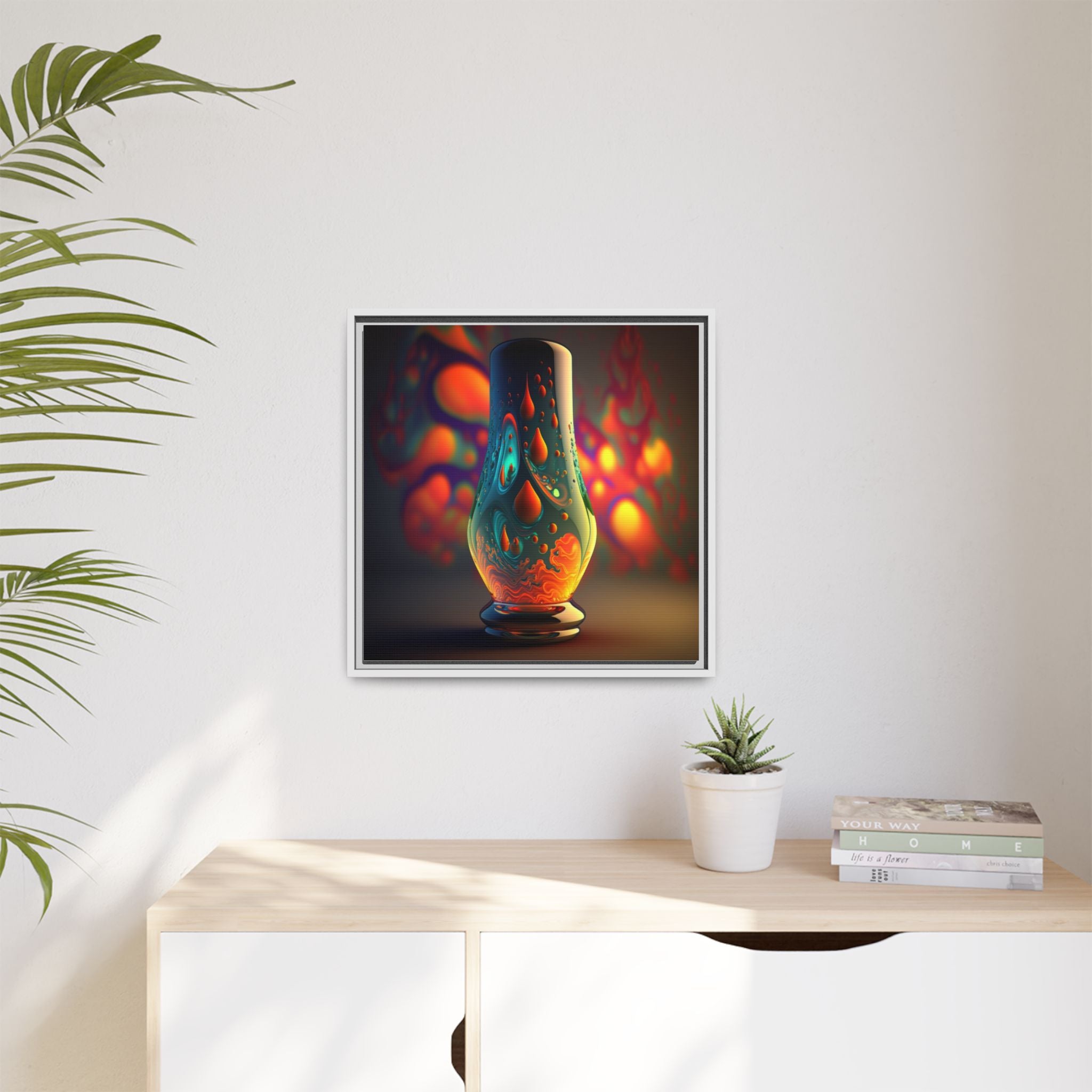 Molten Reverie, Art Print — Colorful Modern Wall Canvas