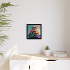 Sanctuary of Color, Art Print — Colorful Modern Wall Canvas