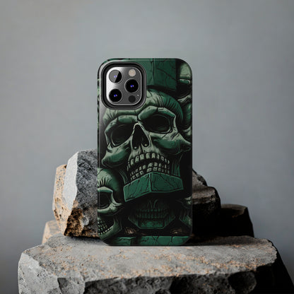 Metallic Chrome Skulls and classic Designed 15 Tough Phone Cases