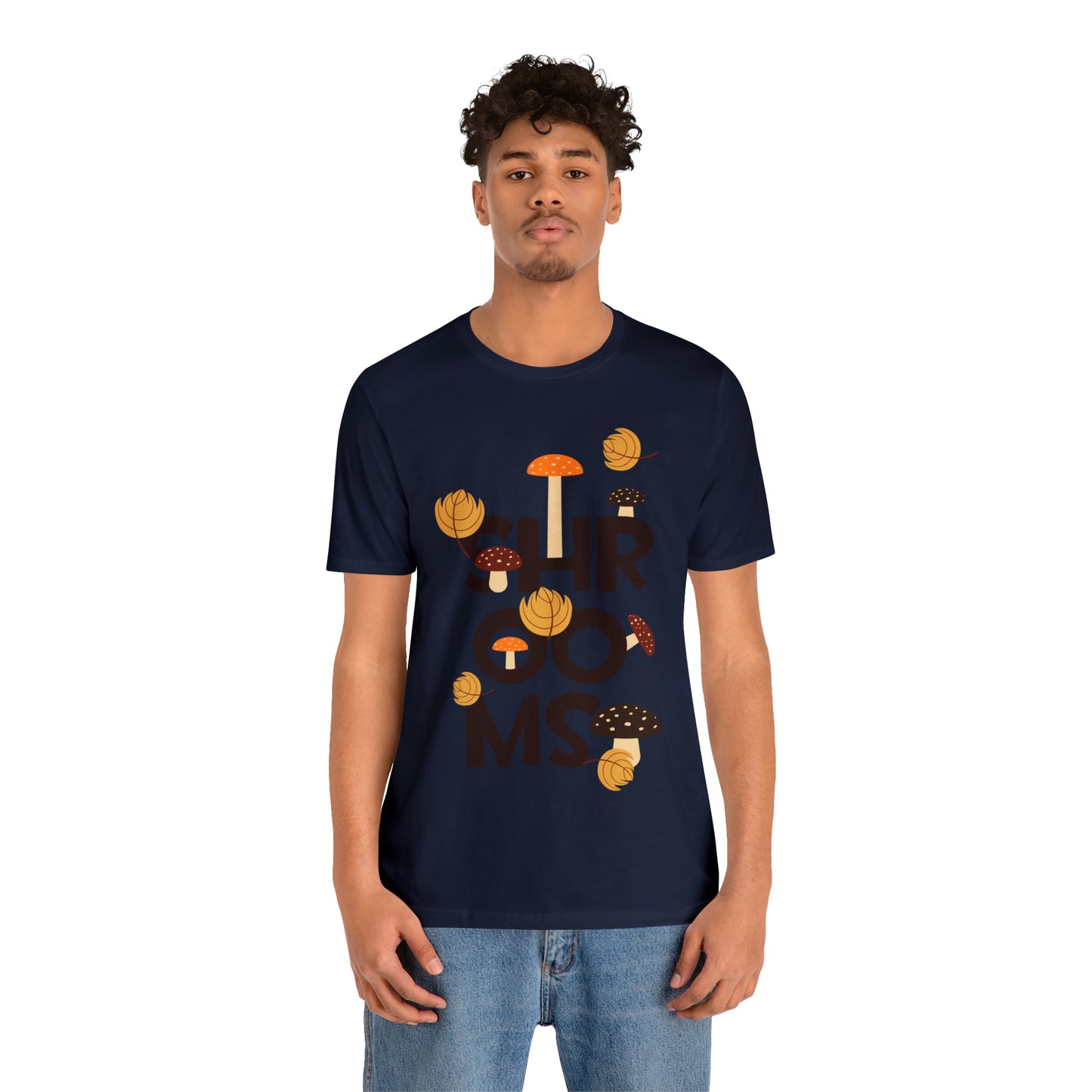 Shrooms, Unisex Jersey Short Sleeve Tee