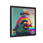 Sanctuary of Color, Art Print — Colorful Modern Wall Canvas