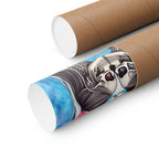 Love Shows No Time Boundaries Skulls, Image By Loewenkind Creations Premium Matte Vertical Posters