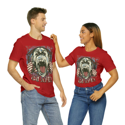 Go Ape, Unisex Jersey Short Sleeve Tee