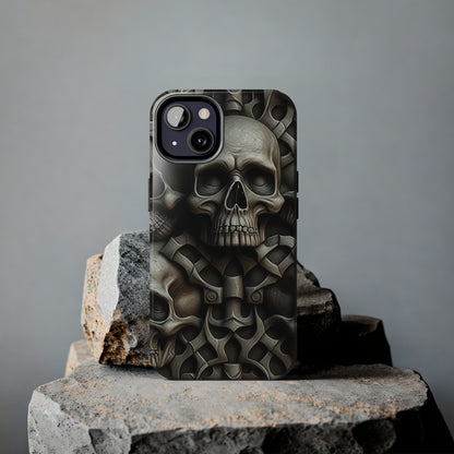 Metallic Chrome Skulls and classic Designed 19 Tough Phone Cases