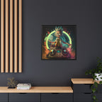 Frequency of Genius, Art Print — Colorful Modern Wall Canvas