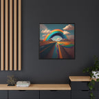 Road to Color, Art Print — Colorful Modern Wall Canvas