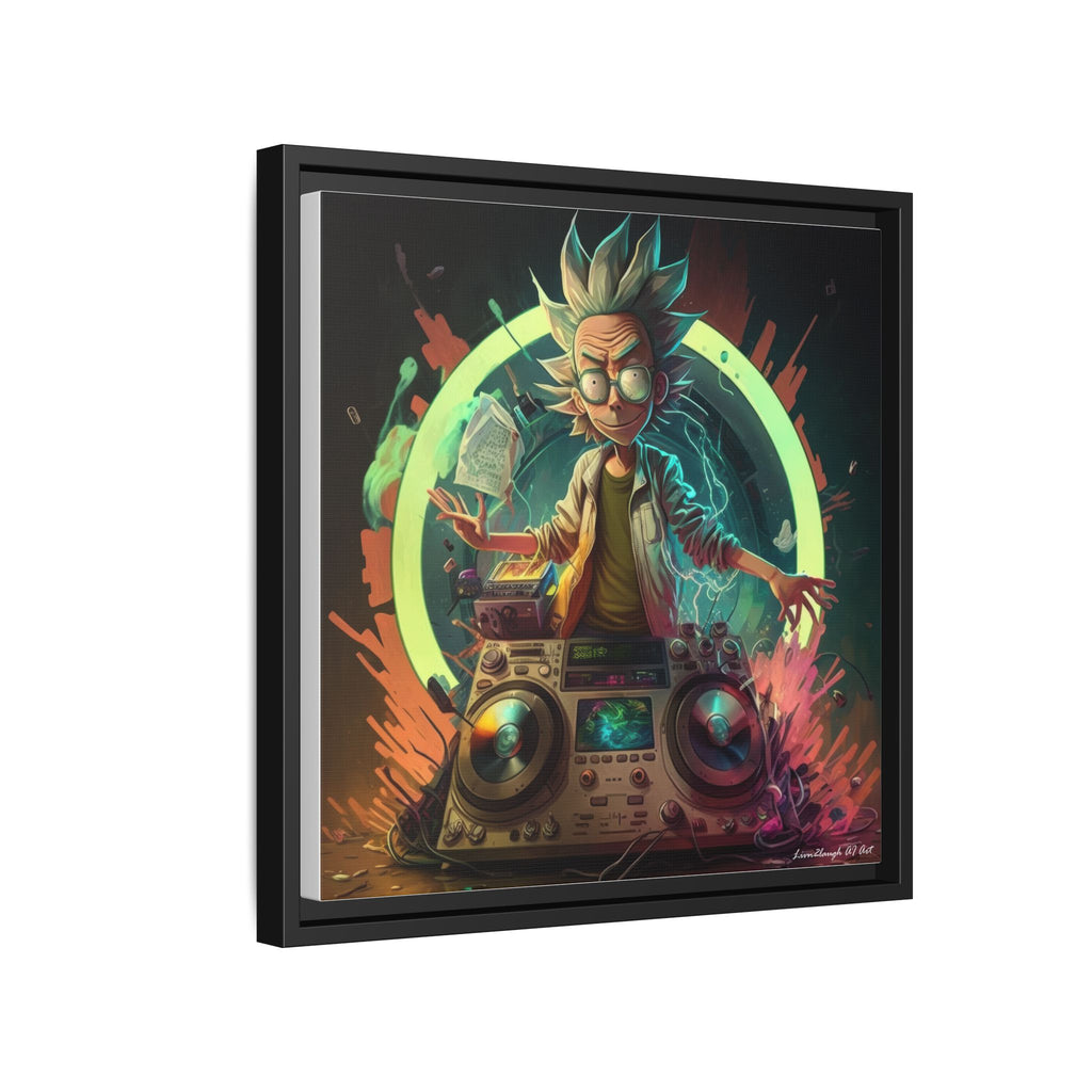 Frequency of Genius, Art Print — Colorful Modern Wall Canvas