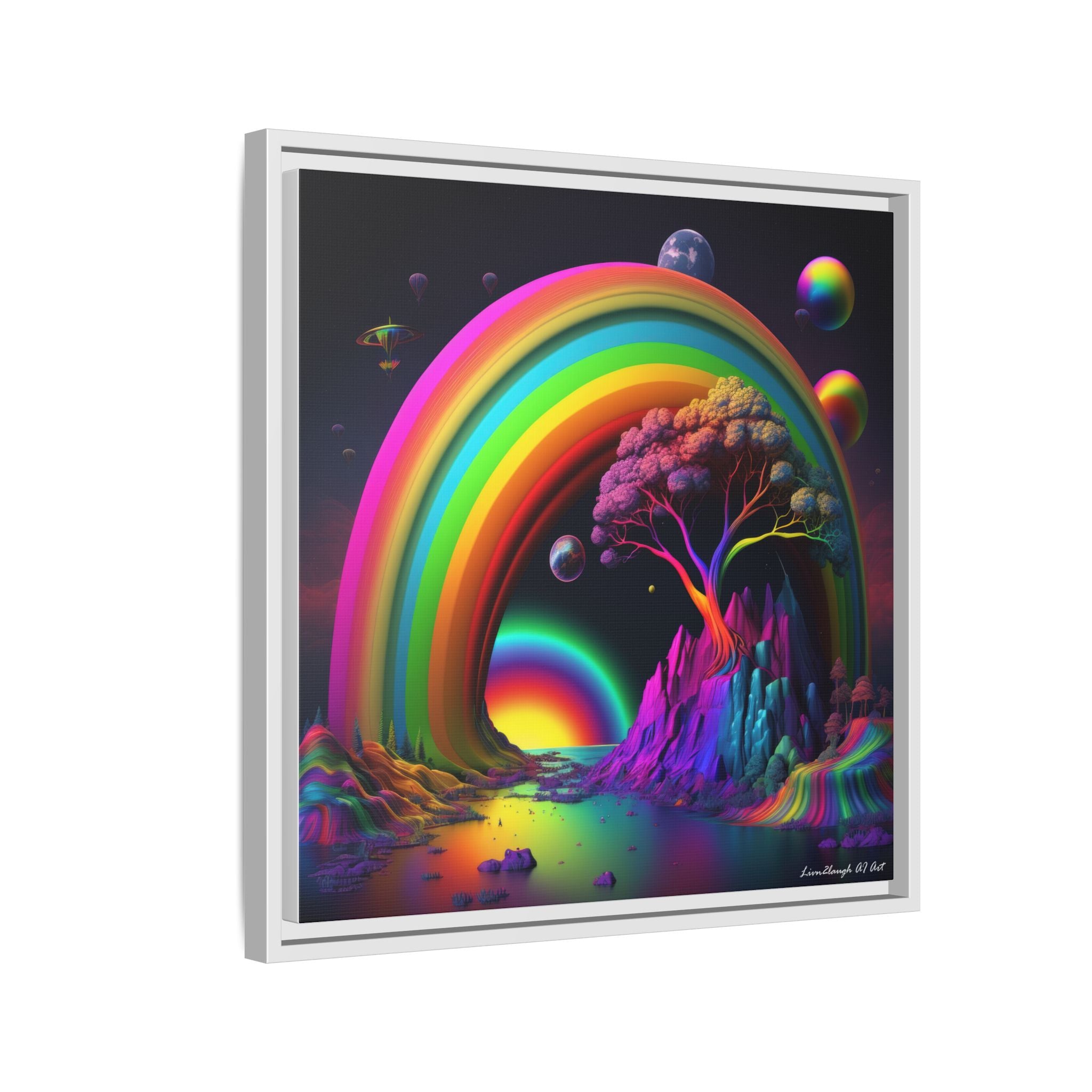 Arc of Infinite Wonder, Art Print — Colorful Modern Wall Canvas