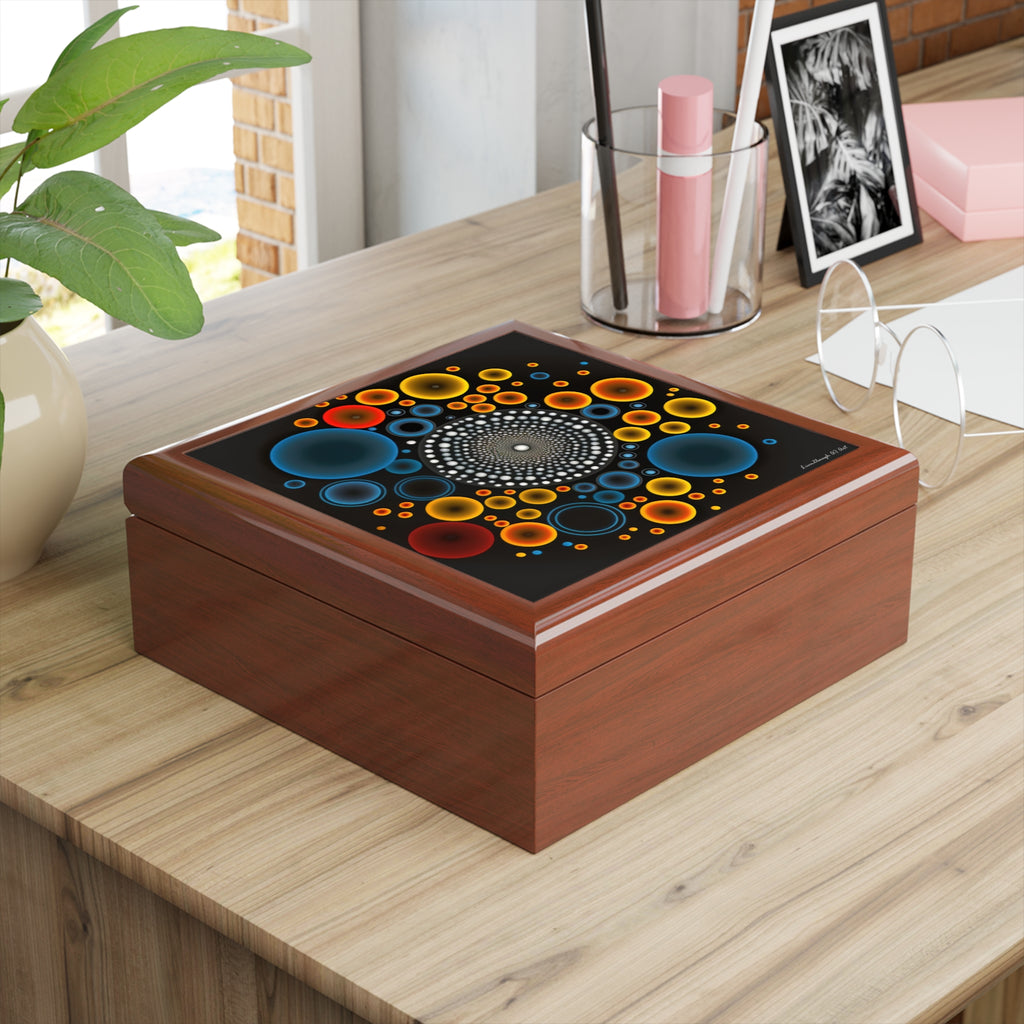 Harmonic Orbits,Jewelry- Stash -Collection Box