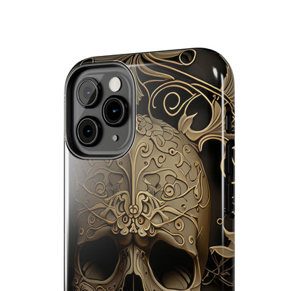 Metallic Chrome Skulls and classic Designed 5 Phone Cases