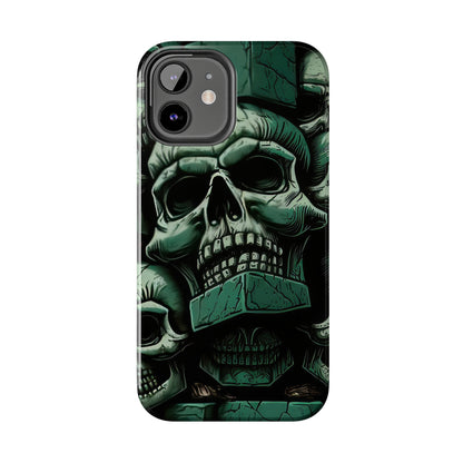 Metallic Chrome Skulls and classic Designed 15 Tough Phone Cases