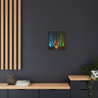 Three States of Flow, Art Print — Colorful Modern Wall Canvas