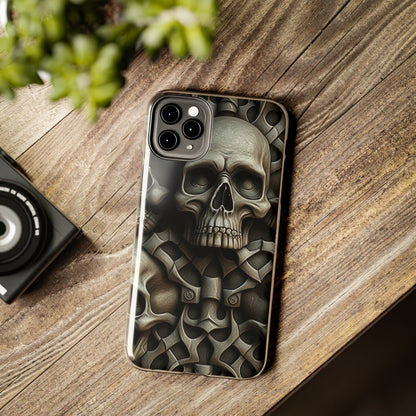 Metallic Chrome Skulls and classic Designed 19 Tough Phone Cases