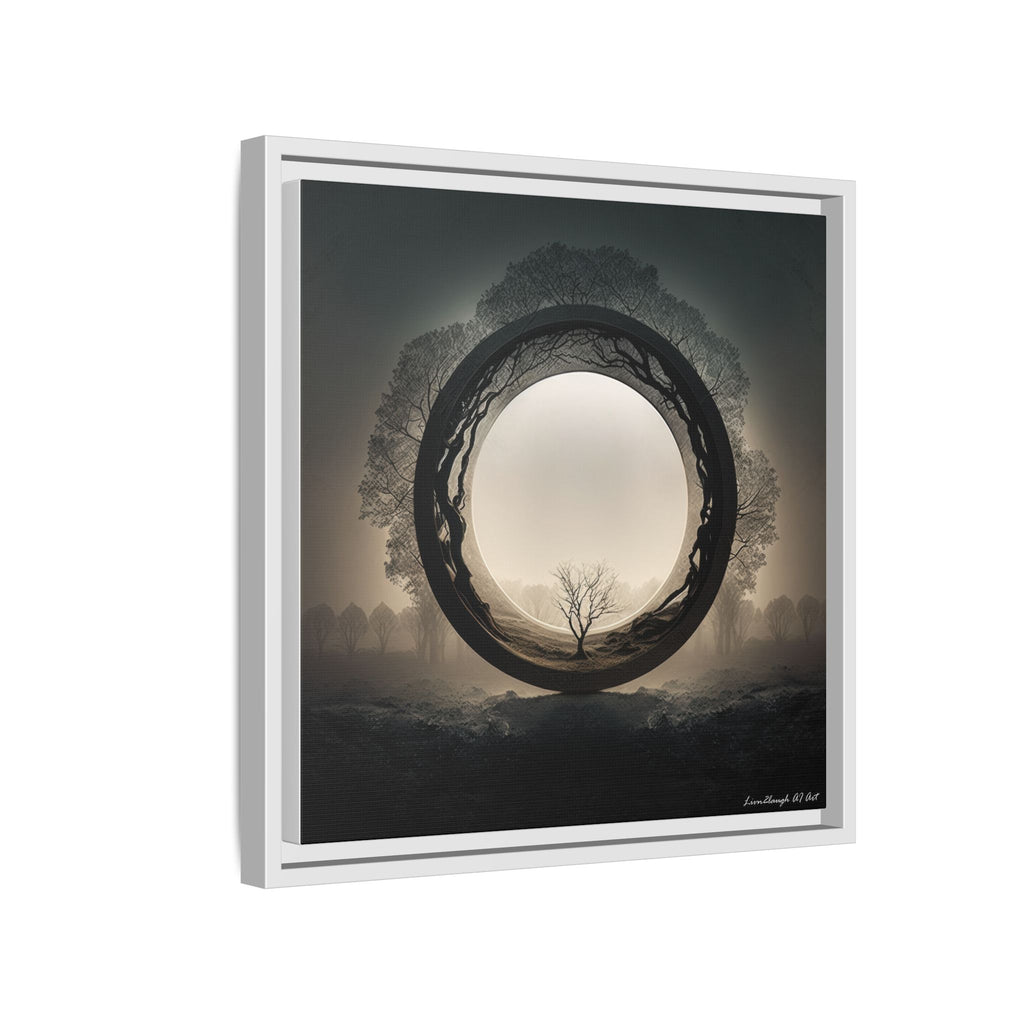 Circle of Stillness, Art Print — Colorful Modern Wall Canvas