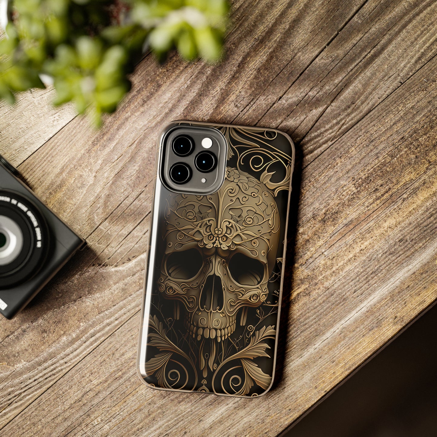 Metallic Chrome Skulls and classic Designed 5 Phone Cases