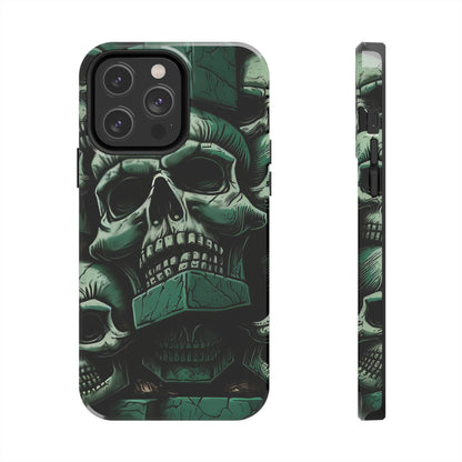 Metallic Chrome Skulls and classic Designed 15 Tough Phone Cases