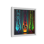 Three States of Flow, Art Print — Colorful Modern Wall Canvas
