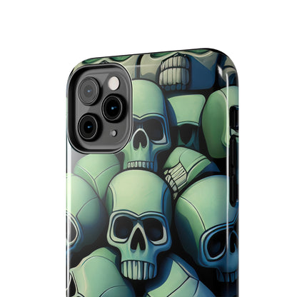 Metallic Chrome Skulls and classic Designed 10 Tough Phone Cases