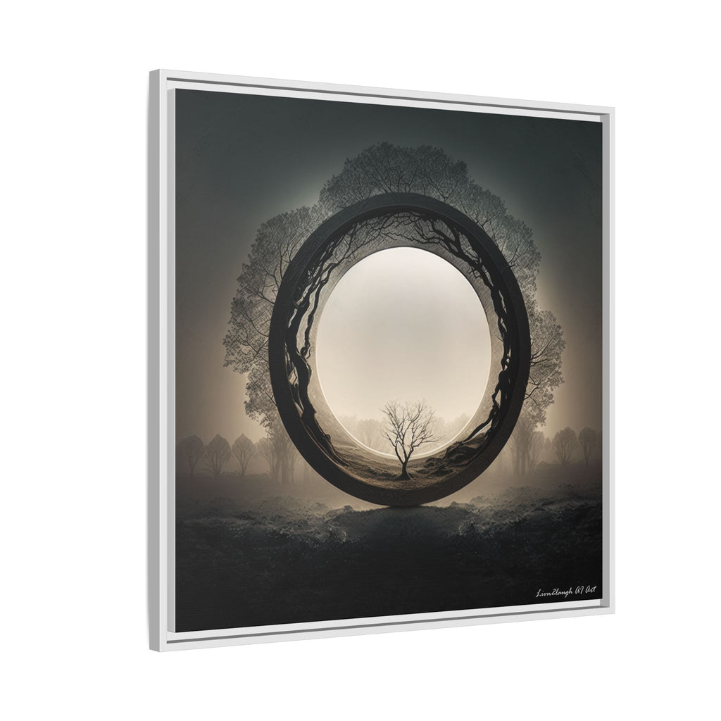 Circle of Stillness, Art Print — Colorful Modern Wall Canvas