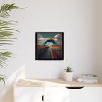 Road to Color, Art Print — Colorful Modern Wall Canvas