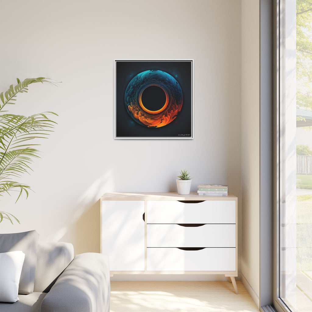 Molten Silence, Art Print — Colorful Modern Wall Canvas
