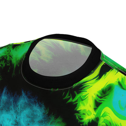 Bold And Beautiful Tie Dye Style Two Unisex Cut & Sew Tee (AOP)