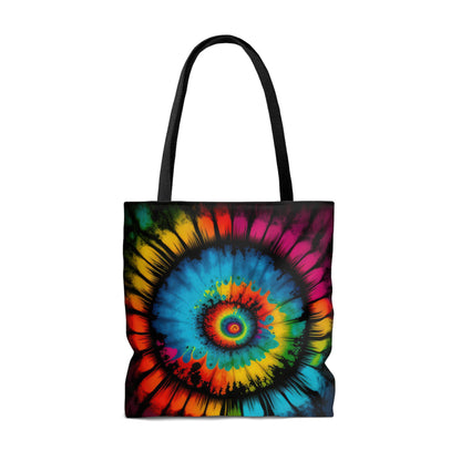 Bold And Beautiful Tie Dye Style Four Tote Bag (AOP)