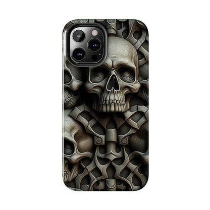 Metallic Chrome Skulls and classic Designed 19 Tough Phone Cases