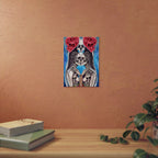 Love Shows No Time Boundaries Skulls, Image By Loewenkind Creations Aluminum Composite Panels