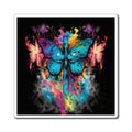 Bold And Beautiful Butterflies Style 10 Tie-Dye Magnets