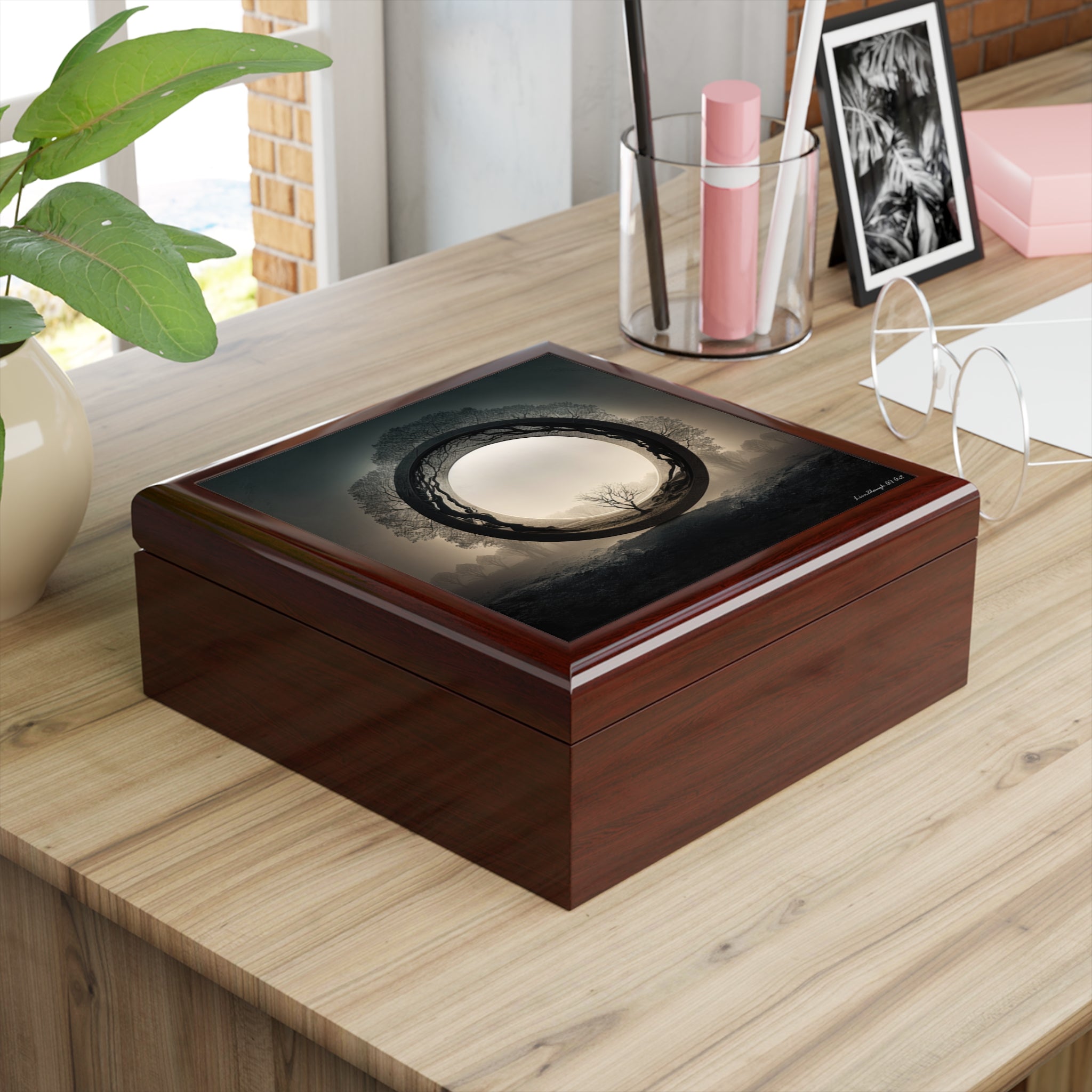 Circle of Stillness, Jewelry- Stash -Collection Box