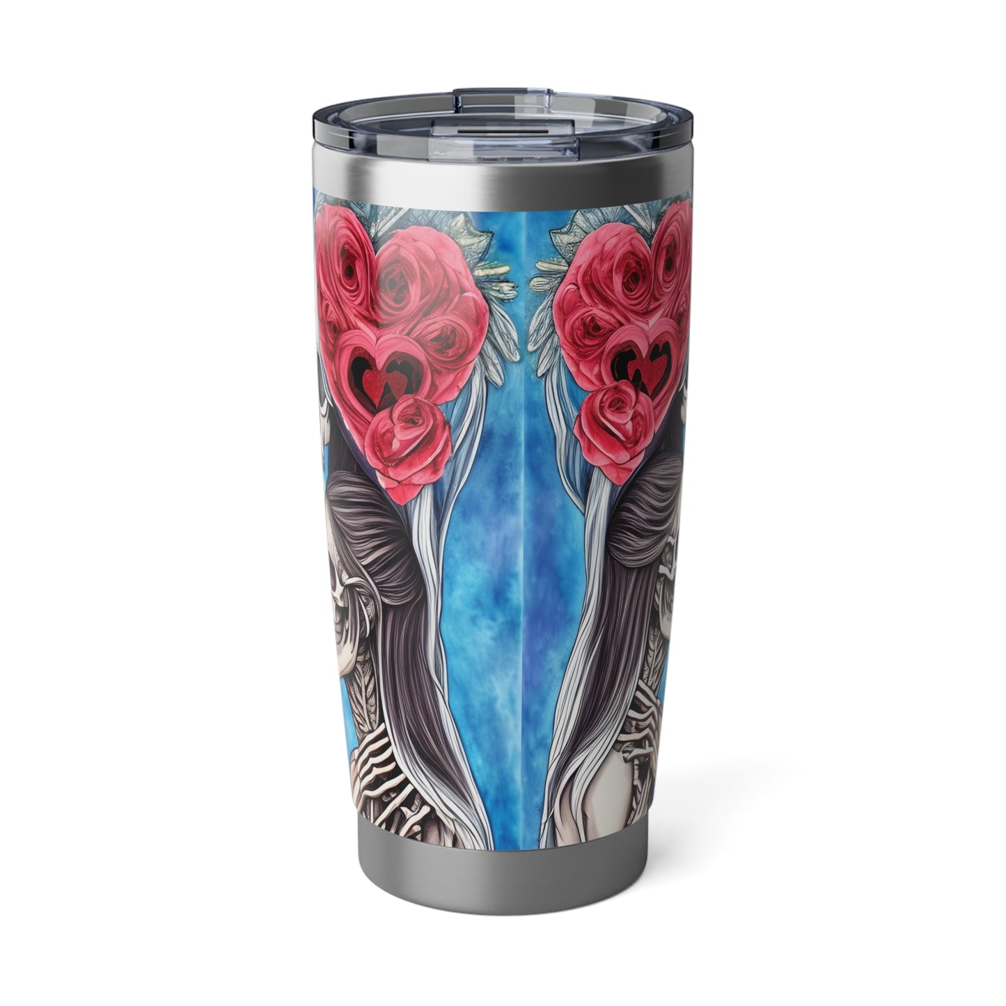 Love Shows No Time Boundaries Skulls,  Loewenkind Creations Vagabond 20oz Tumbler