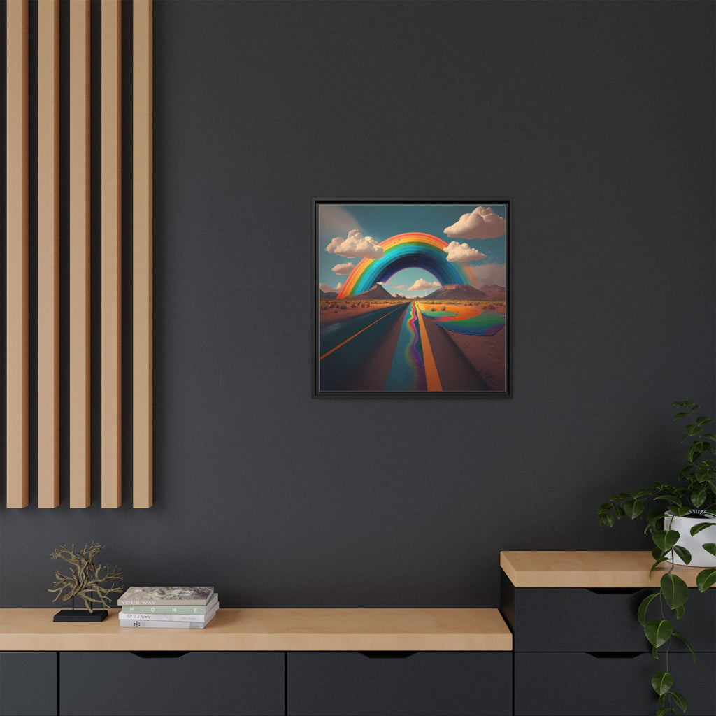 Road to Color, Art Print — Colorful Modern Wall Canvas