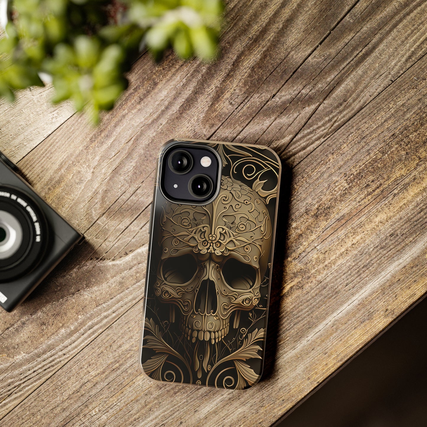 Metallic Chrome Skulls and classic Designed 5 Phone Cases