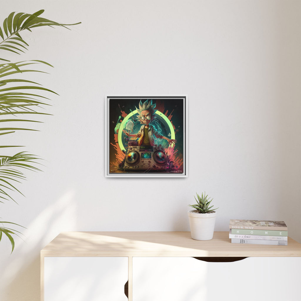 Frequency of Genius, Art Print — Colorful Modern Wall Canvas