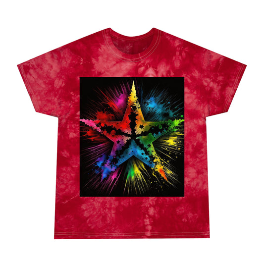 Bold And Beautiful Star Tie-Dye Style 2 Tie-Dye Tee, Crystal